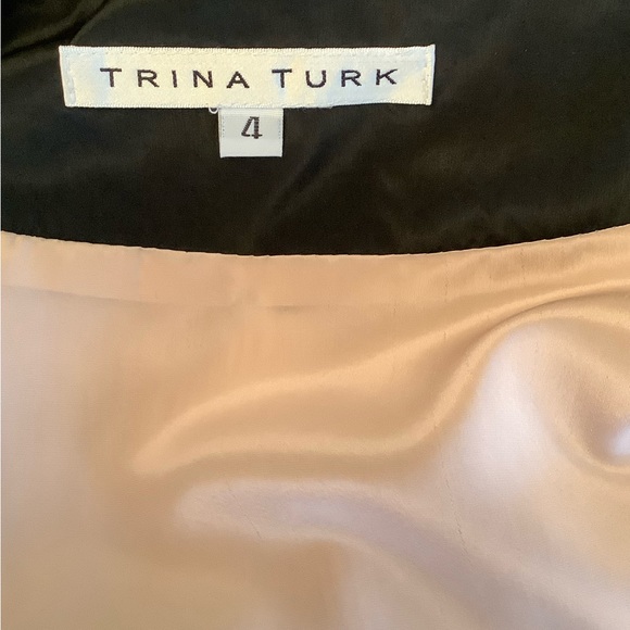 TRINA‎ TURK  BLACK LACE BOMBER JACKET SIZE 4 - Picture 2 of 16